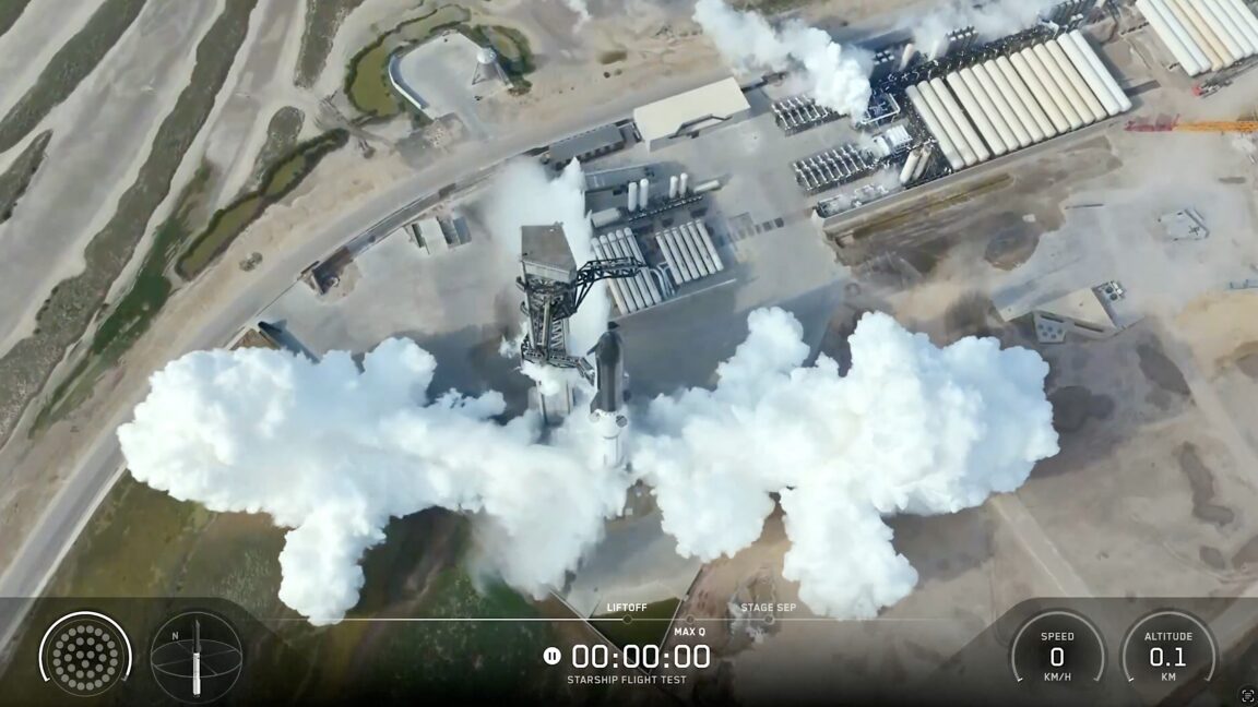 SpaceX scrubs Starship launch after some of its engines didn’t start - Ars Technica