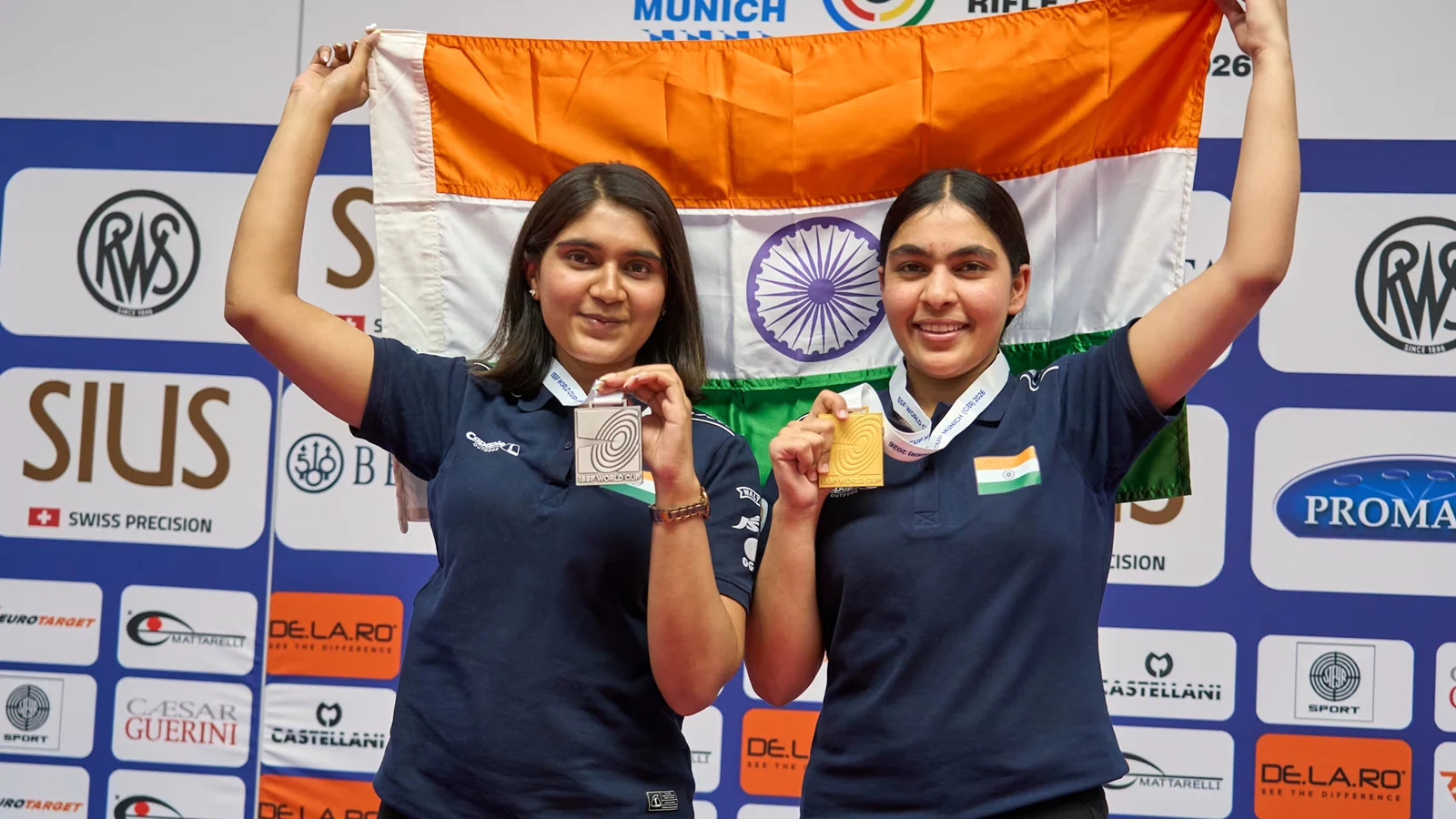 Suruchi Phogat, Esha Singh complete an Indian 1-2 at Munich Shooting World Cup
