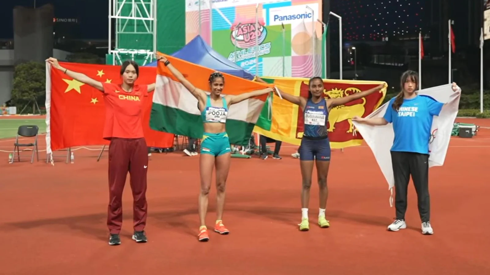 Asian U20 Athletics C’ships: Pooja breaks 14-year-old high jump national record