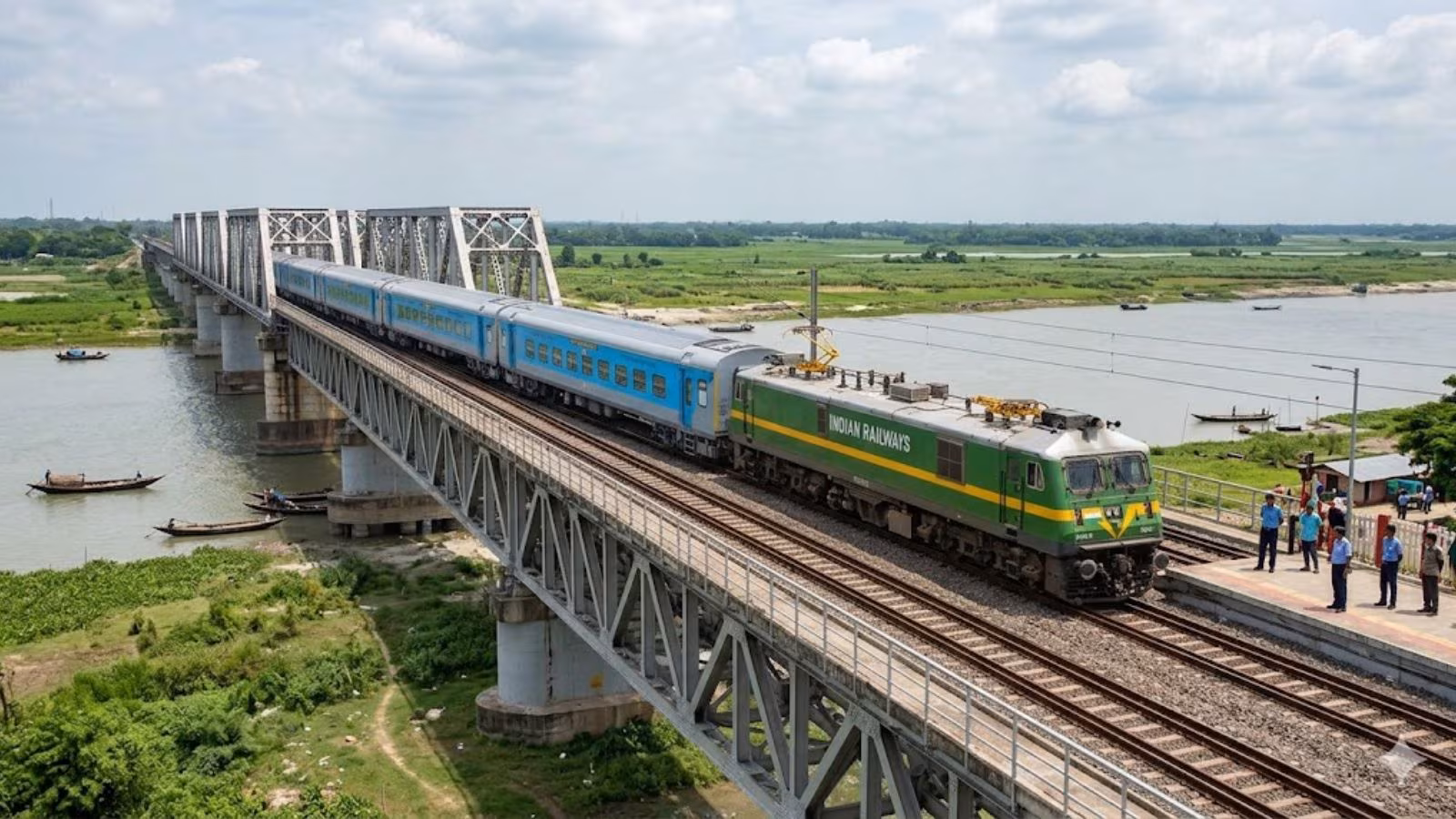 Indian Railways PSU to deliver first 20-coach train rake to Bangladesh in 2 months