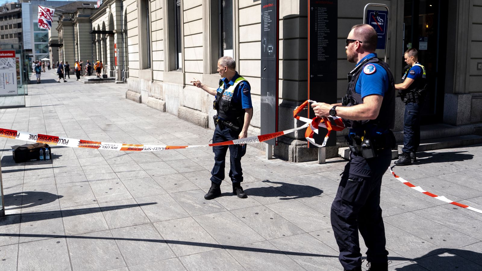 Three wounded in stabbing at Winterthur train station; Swiss authorities call it ‘act of terror’