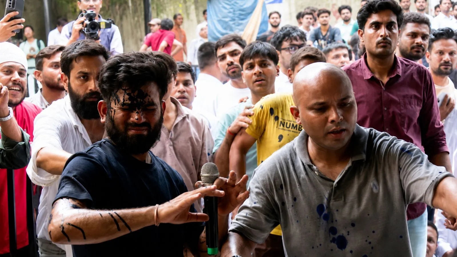 Woman detained after ink attack on Abhijeet Dipke; Sonam Wangchuk’s strike continues, says wife