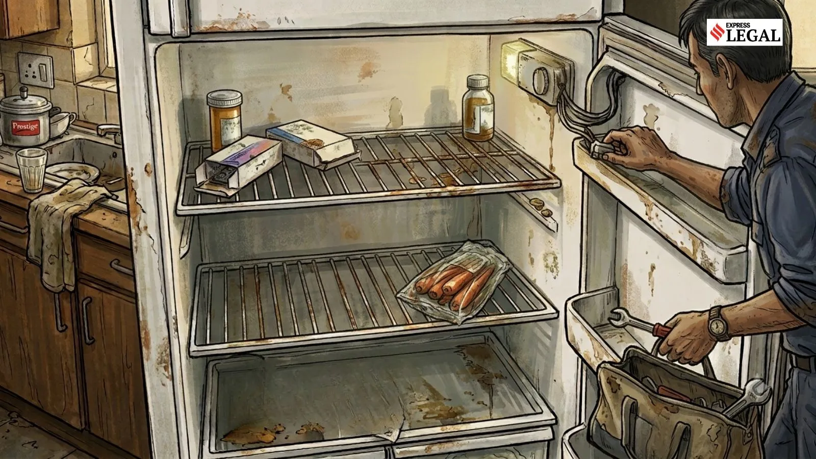 Costly meds, food ‘spoilt’ inside fridge with ‘no cooling’, woman wins Rs 85,000