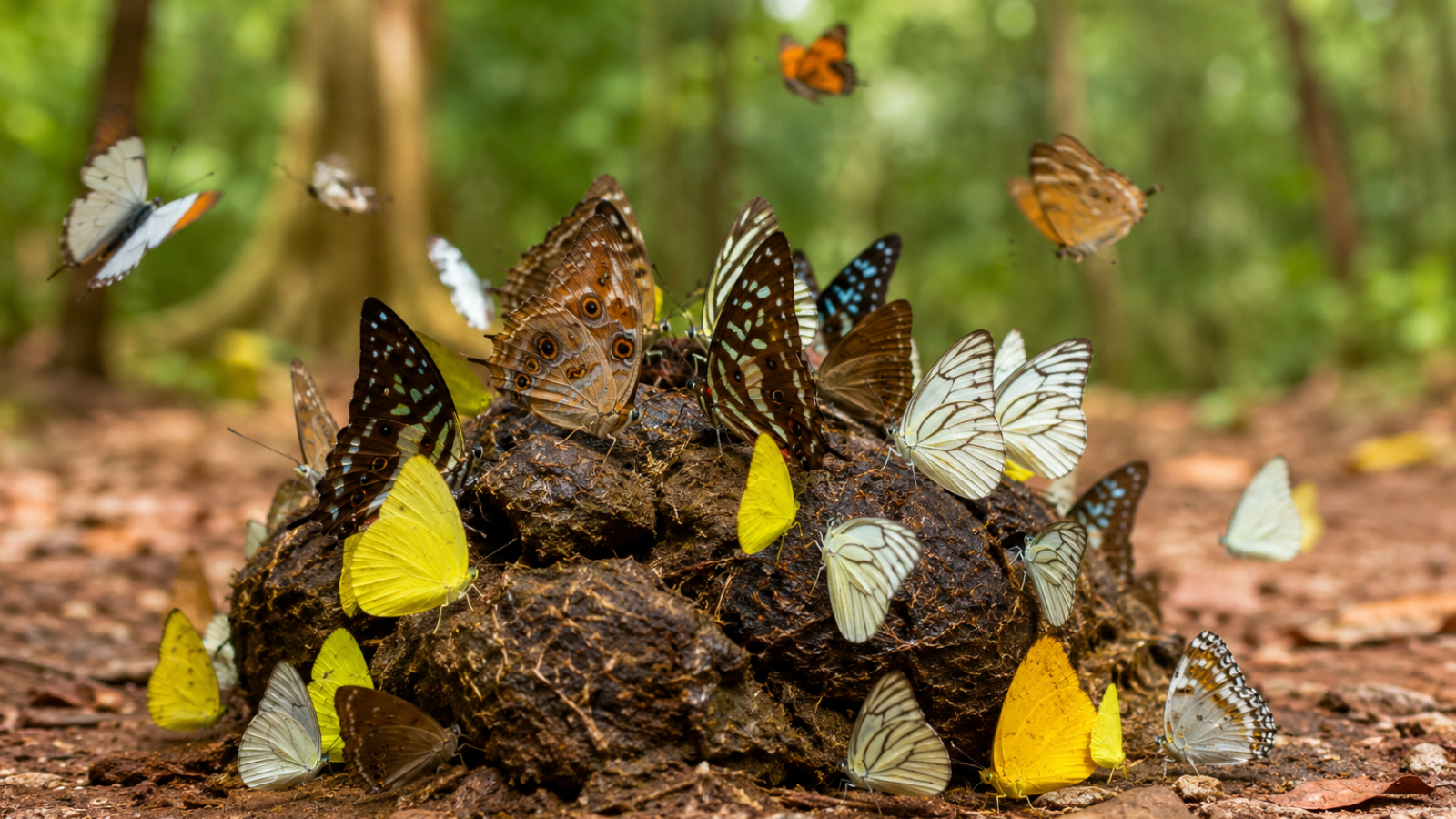 Why butterflies are sometimes attracted to cow dung: The science behind ‘puddling’