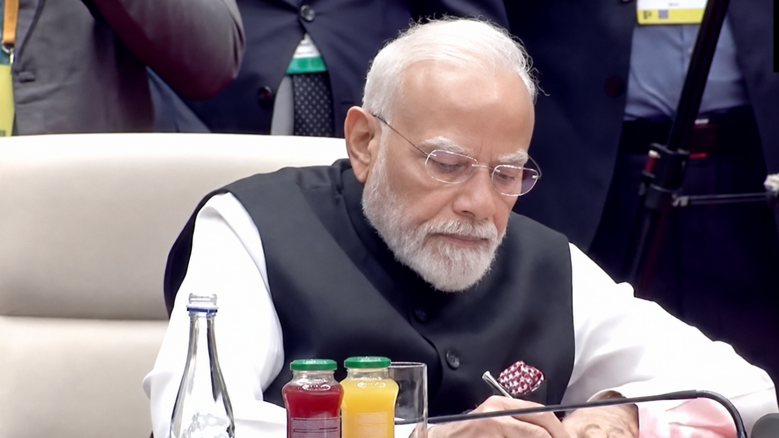 With Shehbaz Sharif present, PM Modi delivers blunt terror message at SCO