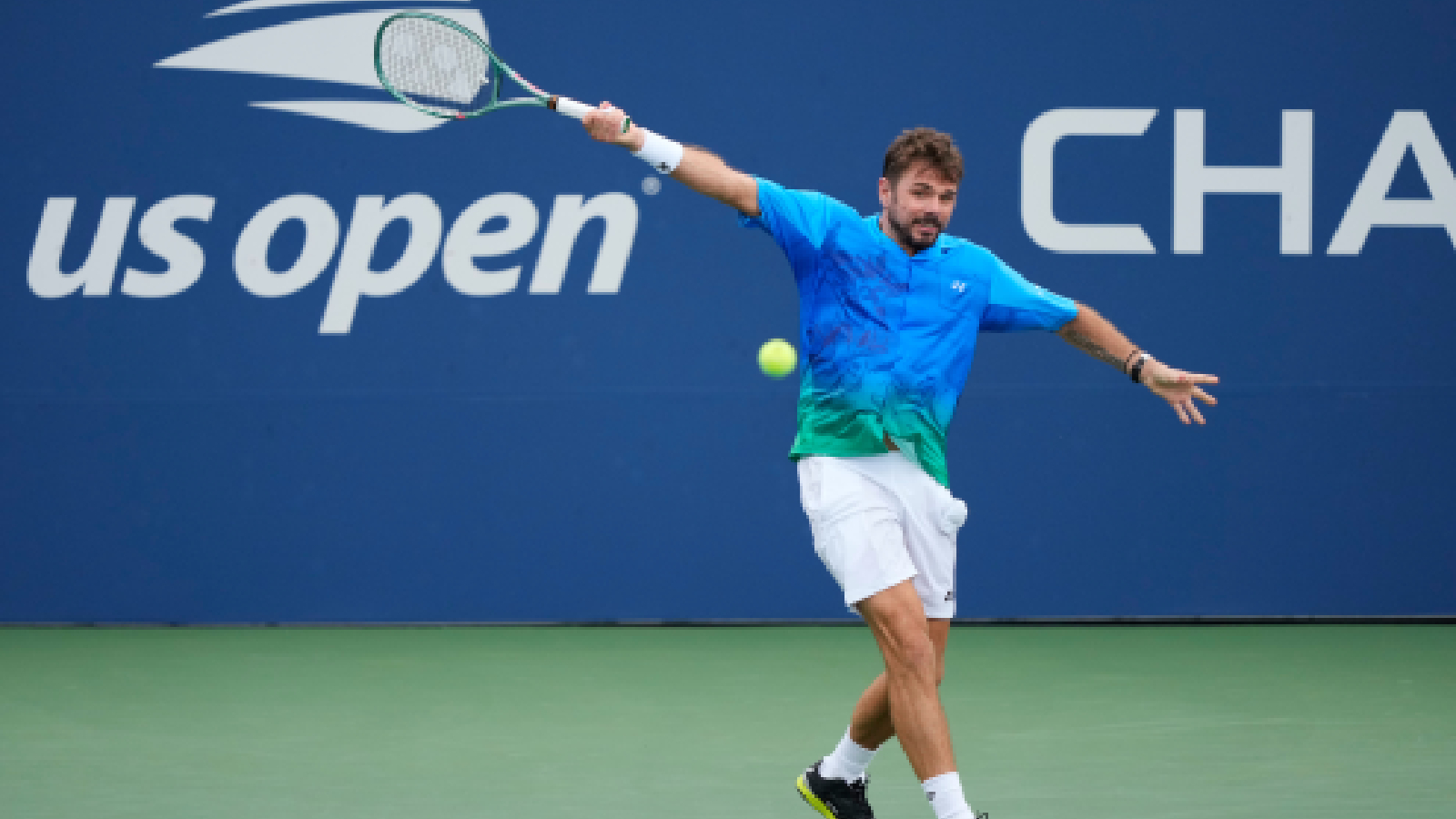 US Open: The Wowrinka backhand blazes out into the NY sunset