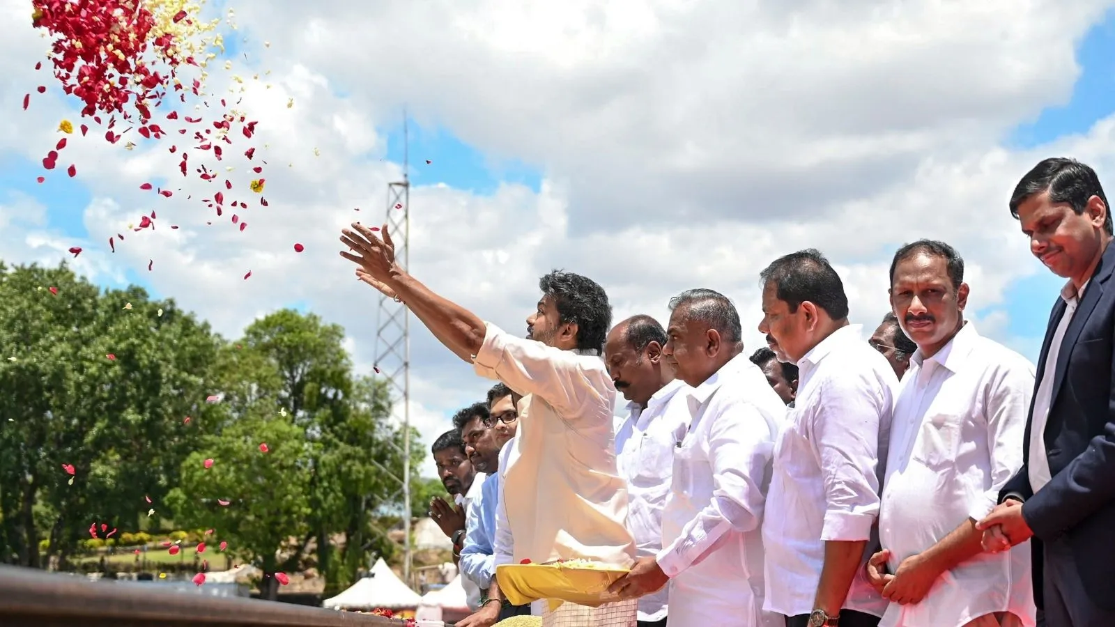 Tamil Nadu CM Vijay opens Mettur Dam gates, releases Cauvery water for 12 delta districts