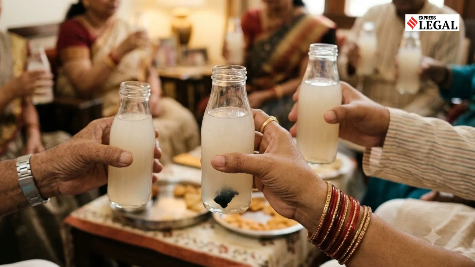 ‘Black object’ found in litchi juice served to guests on Bhaiya Dooj, man wins Rs 22,000