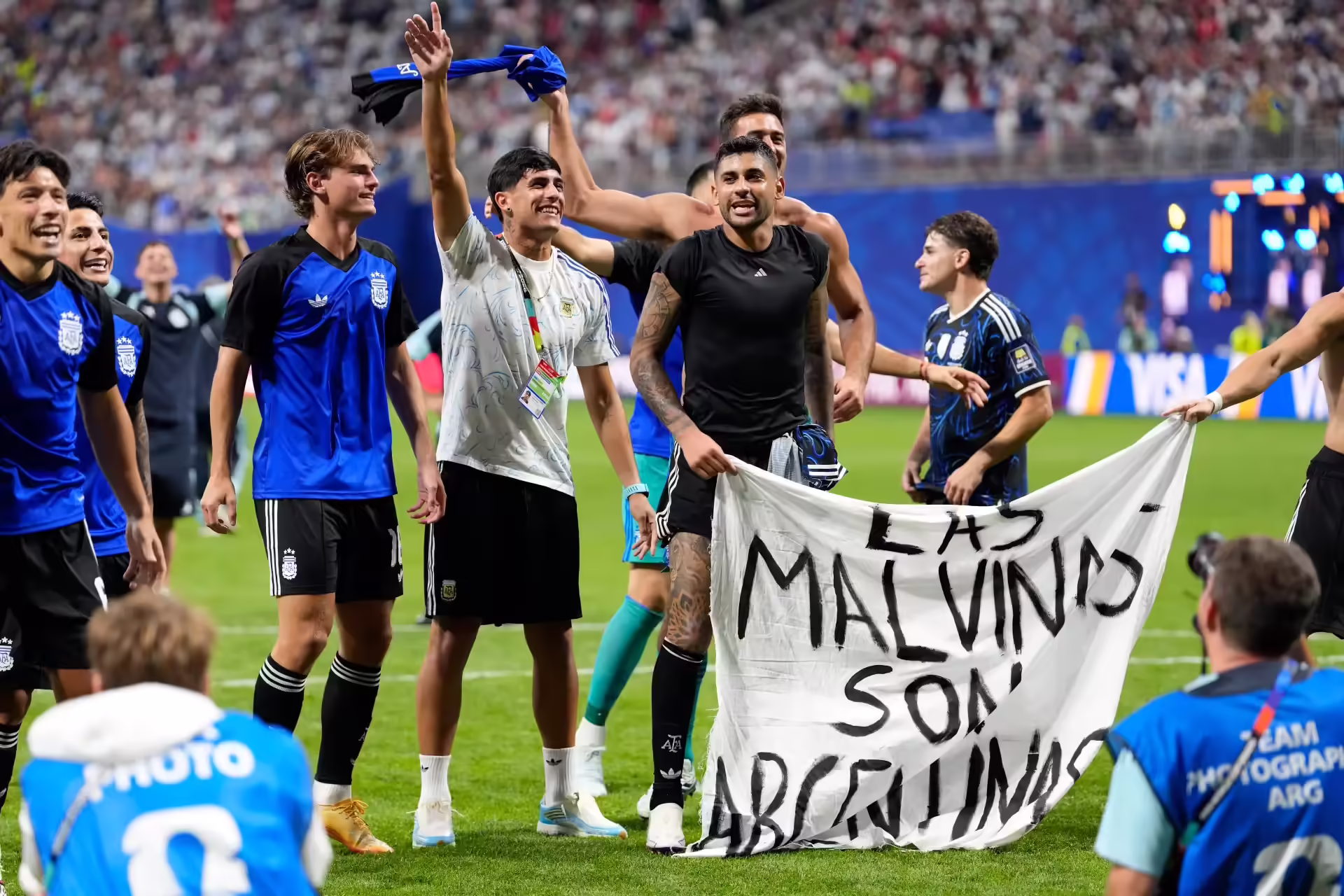US sends clear message after calls for FIFA to punish Argentina players over Falklands banner