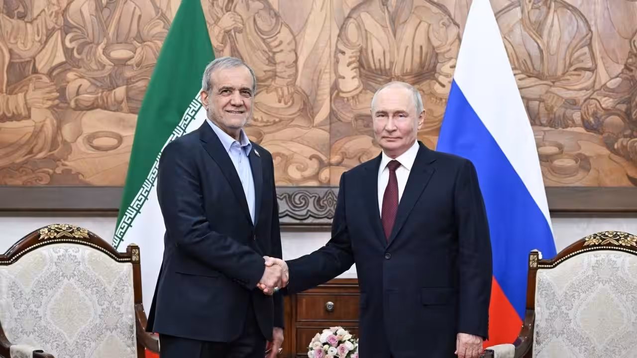 'We can resist US unilateralism': Iran president tells Putin on sidelines of SCO summit