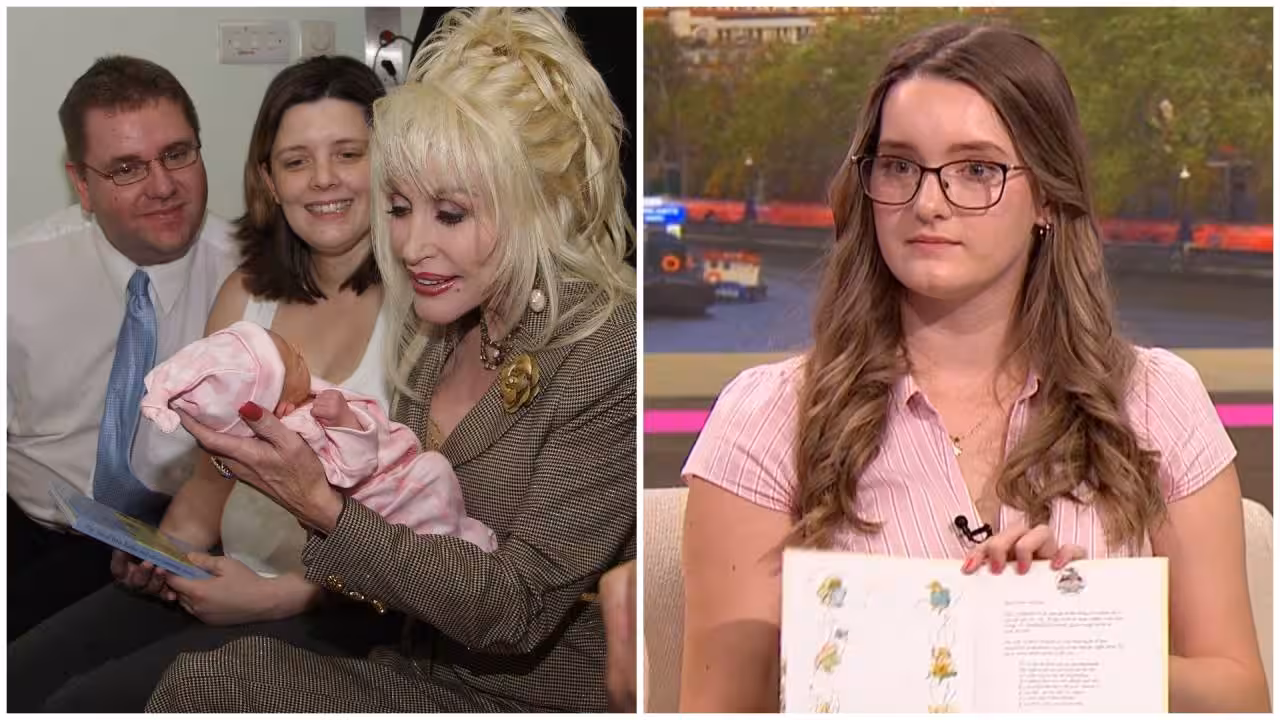 Emma Jarman met Dolly Parton as a newborn; 18 years later, she shares the story
