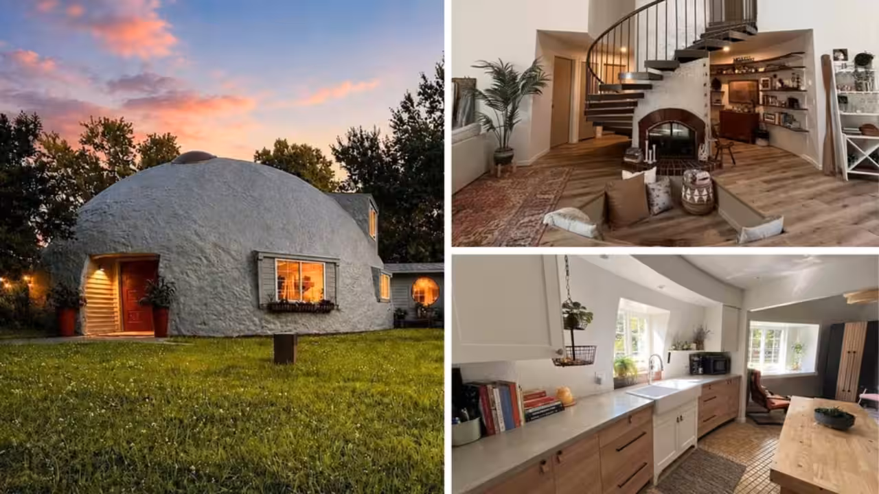 Crumbling 1979 Michigan dome bought for $87,000 now lists for $499,900
