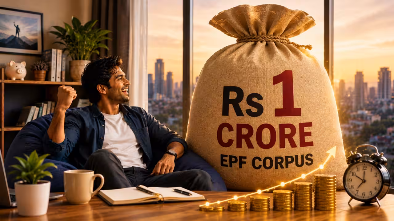 Rs 25,000 salary to Rs 1 cr EPF corpus: Compounding math can make you crorepati